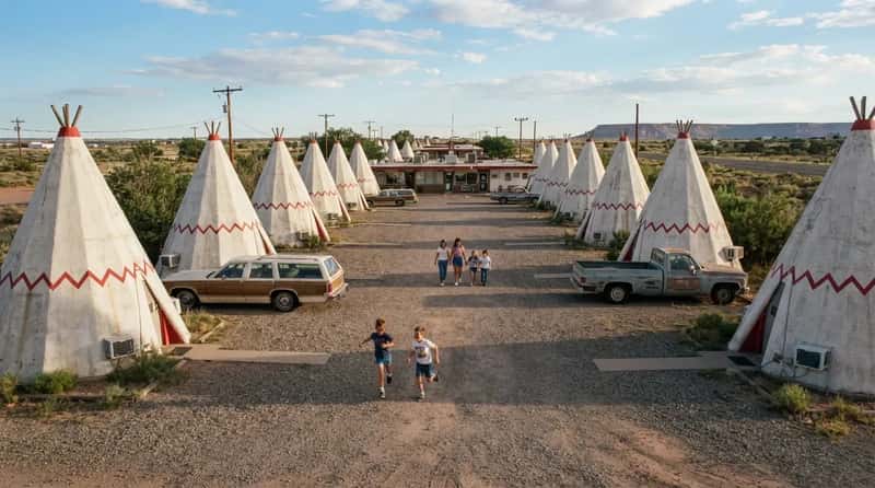 #14 - The Wigwam Motels That Let Kids Sleep Inside a "Teepee" (Image Credits: Gemini)