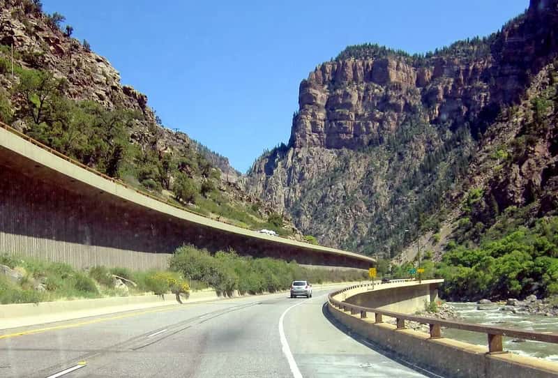 #14: Glenwood Canyon, Colorado - The One You Drive Right Through Without Realizing It (inkknife_2000 (14 million views), Flickr, CC BY-SA 2.0)