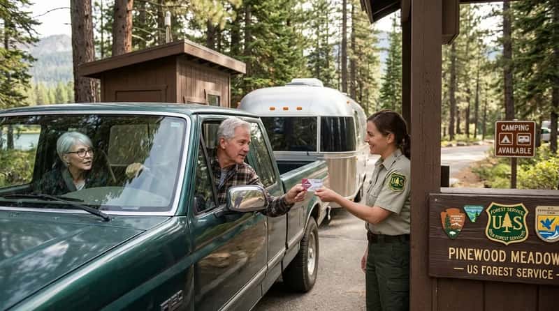 #5 - Ask If Forest Service and Army Corps Campgrounds Honor It Too (Image Credits: Gemini)