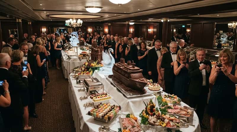 #3 - The Midnight Buffet That Turned Food Into a Photo Op (Image Credits: Gemini)