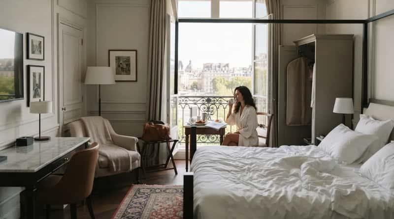 #2 - They Choose Upscale Or Boutique Properties When Late Checkout Matters (Image Credits: Gemini)