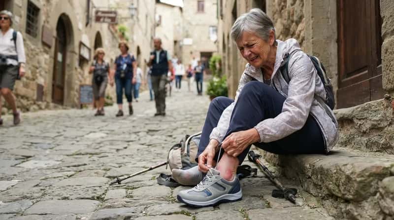 #13 - The Brand-New Walking Shoes That Turned Day Two Into a Limp (Image Credits: Gemini)