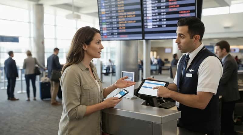 #1 - You're Allowed to Say No: The Refund Option Behind the Rebooking Offer (Image Credits: Gemini)