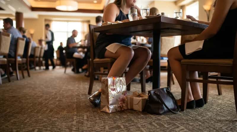 #14 - The Gift Bag Under the Table Gives the Party Away (Image Credits: Gemini)