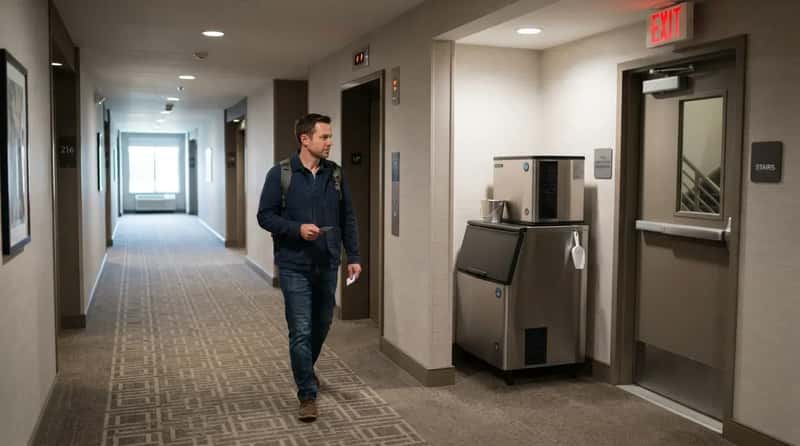 #8 - They Walk the Floor to Find the Ice Machine and the Exit (Image Credits: Gemini)