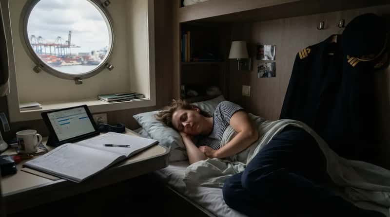 #10 - The Exhausted Officer Problem: Who Gets to Sleep Before Departure (Image Credits: Gemini)