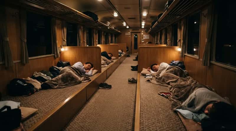 #8 - Japan's Sunrise Seto and Izumo: The Last of Its Kind, Where the Floor Is a Bed (Image Credits: Gemini)