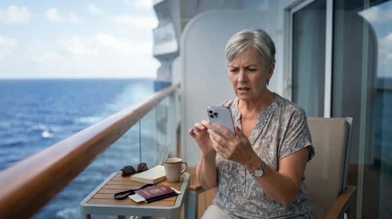 14. Your Phone Can Rack Up Charges at Sea (Image Credits: Gemini)