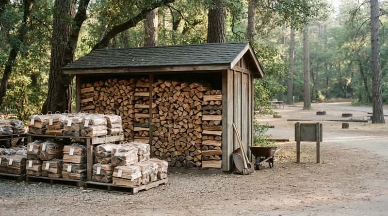 #7 - The Firewood Stash You Didn't Have to Haul (Image Credits: Gemini)
