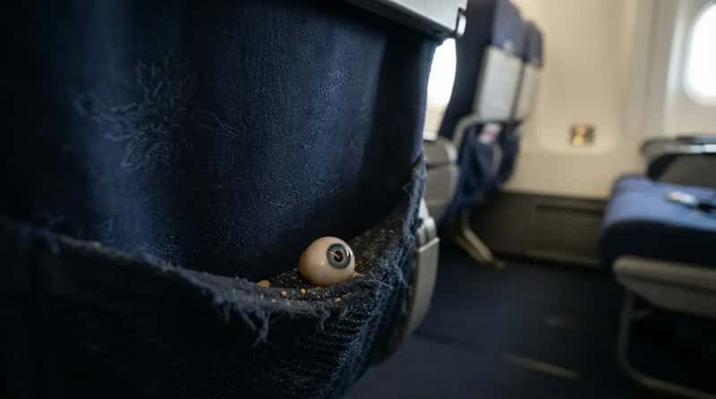 23. A Glass Eye Left in the Seatback Pocket (Image Credits: Gemini)