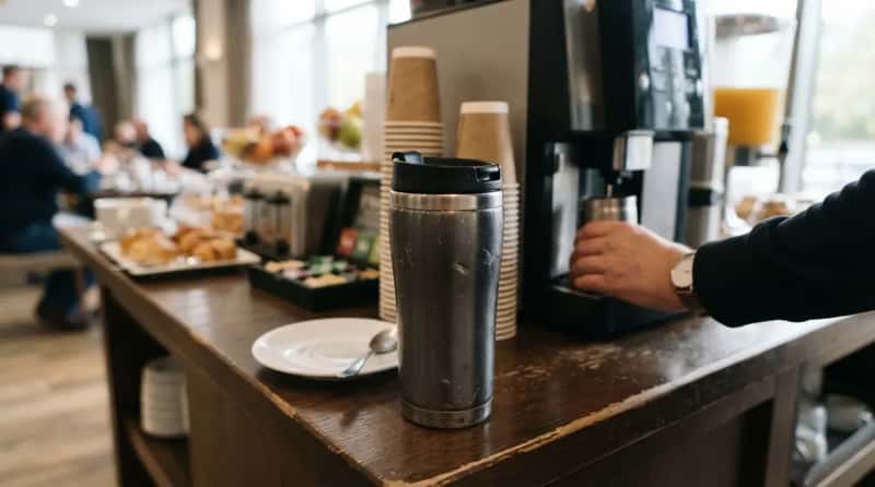 12. They Bring Their Own Reusable Mug or Bottle (Image Credits: Gemini)