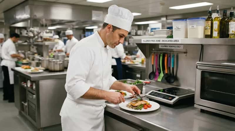 #15 - Private Allergy Meals Cooked in a Separate Kitchen Area (Image Credits: Gemini)