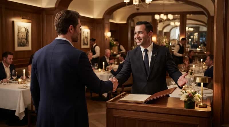 #5 - Ask for an Introduction to the Maรฎtre d' and You Sound Like a Regular (Image Credits: Gemini)