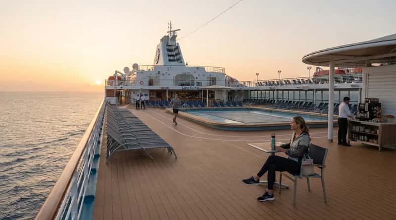 #11 - They Claim the Ship at 6 A.M. Before Anyone Else Wakes Up (Image Credits: Gemini)