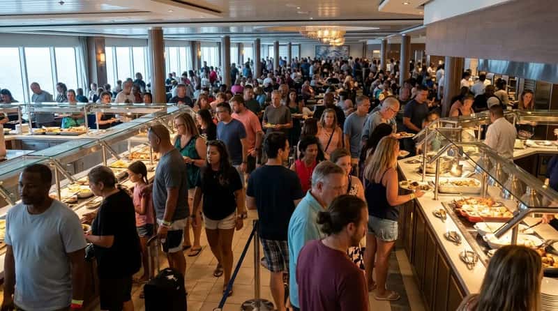 #8 - They Skip the First-Day Buffet Crush (Image Credits: Gemini)