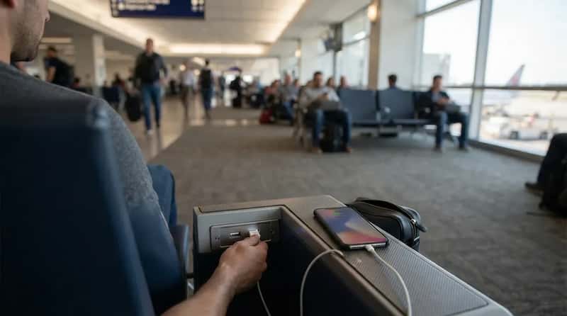 #18 - Charging Your Phone at Any Random USB Port (Image Credits: Gemini)
