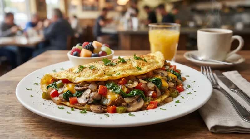 #13 - Doubling the Veggie Fillings in Your Omelet (Image Credits: Gemini)