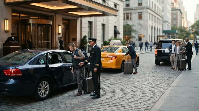 #12 - Whether You Arrive by Rideshare, Cab, or Your Own Car (Image Credits: Gemini)