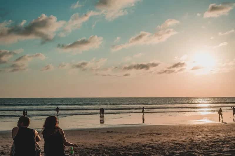 1. Kuta Beach and South Bali's Tourist Strip, Indonesia (Image Credits: Pexels)