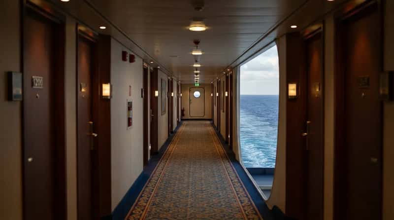 #9 - The Big Aft Balcony at the End of a Very Long Hallway (Image Credits: Gemini)