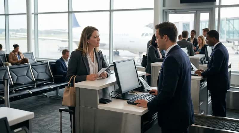 #16 - "Is This Flight Oversold Today?" (Image Credits: Gemini)
