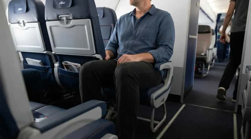 #12 - JetBlue's Core Seat: The Legroom Leader That's Reportedly Slipping (Image Credits: Gemini)