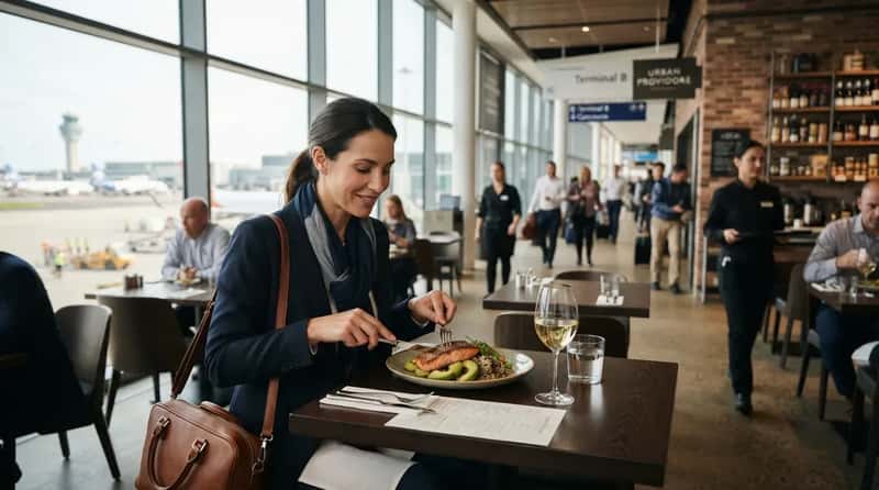 #8 - They Know Which Terminal Restaurants Are Actually Worth It (Image Credits: Gemini)