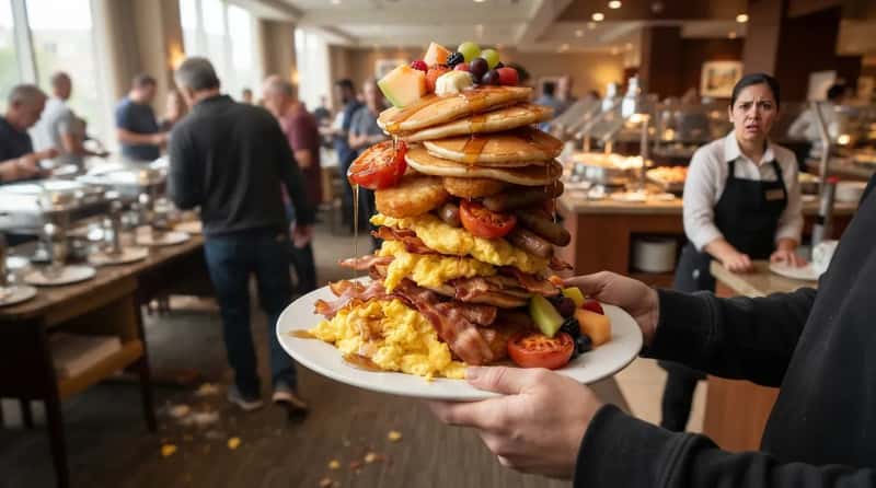 #25 - The Plate Tower That Defies Physics (Image Credits: Gemini)