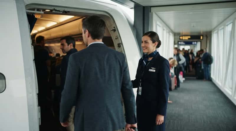 14. Ignoring the Crew at the Boarding Door Gets Quietly Remembered (Image Credits: Gemini)
