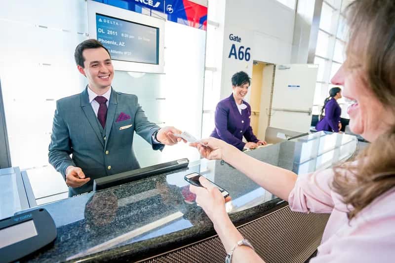 4. Talk to the Gate Agent, Not the Flight Attendant (DeltaNewsHub, Flickr, CC BY 2.0)