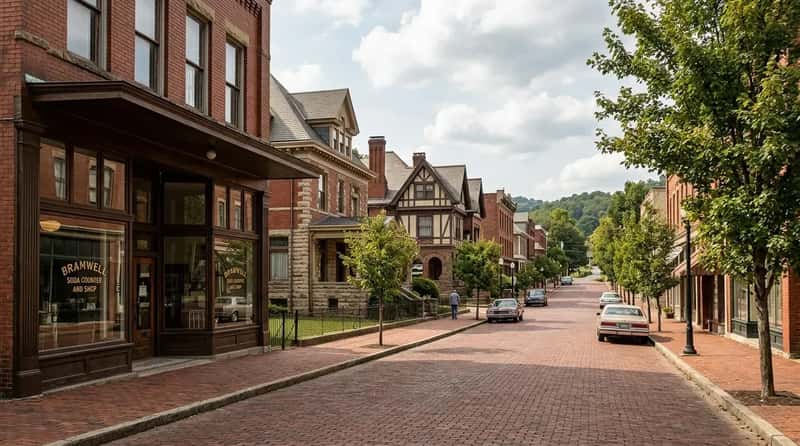 #21 – Bramwell, West Virginia: The Millionaires' Ghost Street (Image Credits: Gemini)