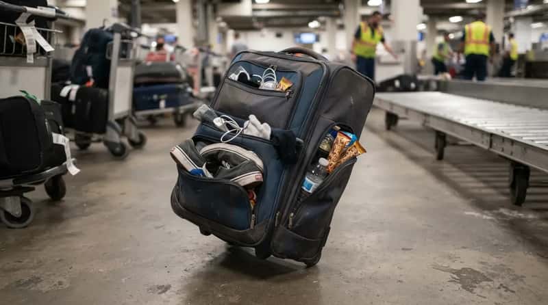 #7 - Overloading Every Exterior Pocket Until the Bag Won't Sit Flat (Image Credits: Gemini)