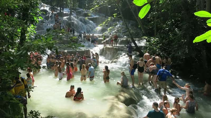 #10 - The Packaged Waterfall Climb (Dunn's River Falls and Its Imitators) (Image Credits: Pixabay)