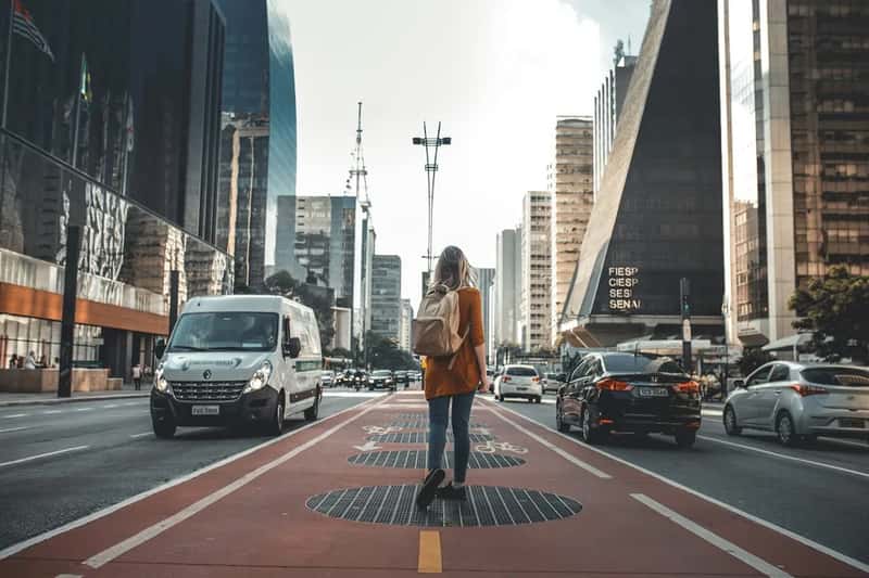7. Taking photos of her instead of only landscapes (Image Credits: Unsplash)