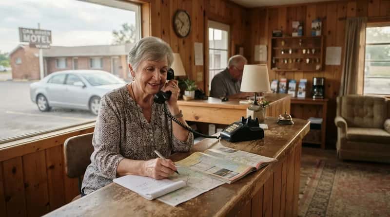 #7 - Calling the Motel Ahead Instead of Booking Through an App (Image Credits: Gemini)