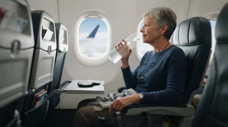 #12 - The Water Bottle That Comes Out Before the Plane Does (Image Credits: Gemini)