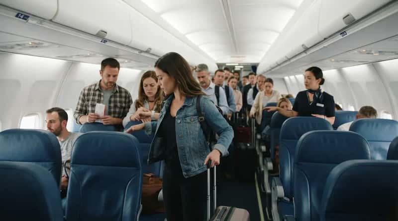 #6 - Refusing to Sit While an Entire Row Waits Behind You (Image Credits: Gemini)