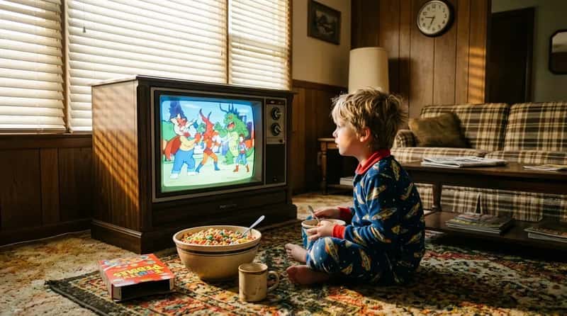 #9 - Saturday Morning Cartoons as a Sacred Ritual (Image Credits: Gemini)