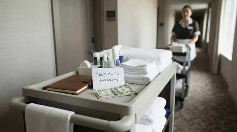 #13 - Whether You Tip the Bellhop and Housekeeping (Image Credits: Gemini)