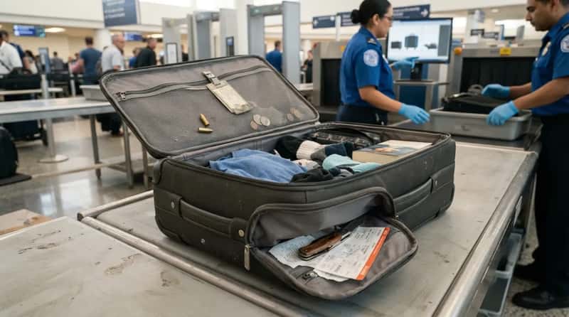 #20 - Forgetting to Empty Last Trip's Bag Before Packing the Next One (Image Credits: Gemini)