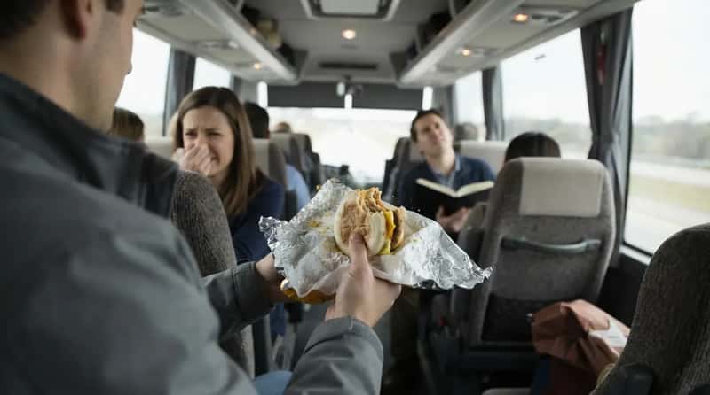 #17 - They Pack the Loudest, Smelliest Snack on the Bus (Image Credits: Gemini)