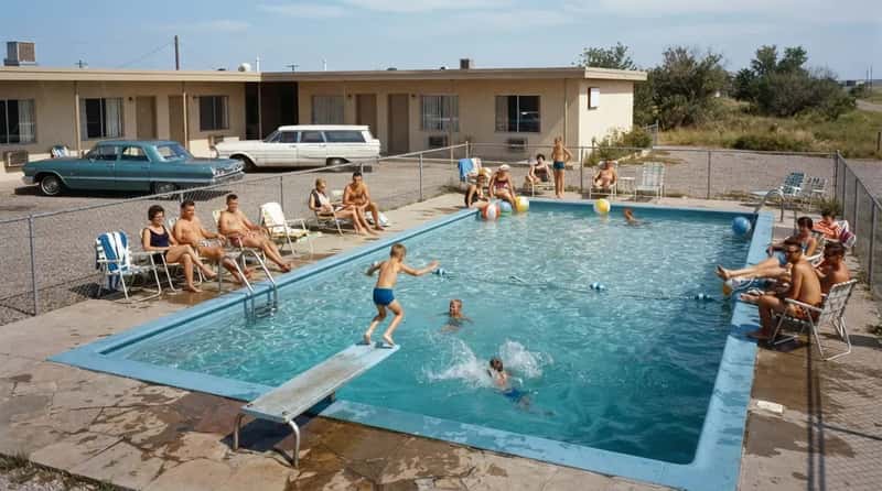 #19 - Choosing a Motel Based Entirely on Whether It Had a Pool (Image Credits: Gemini)