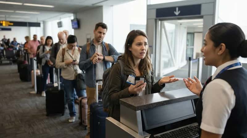 #22 - Treating the Boarding Pass Like It's Optional Reading (Image Credits: Gemini)