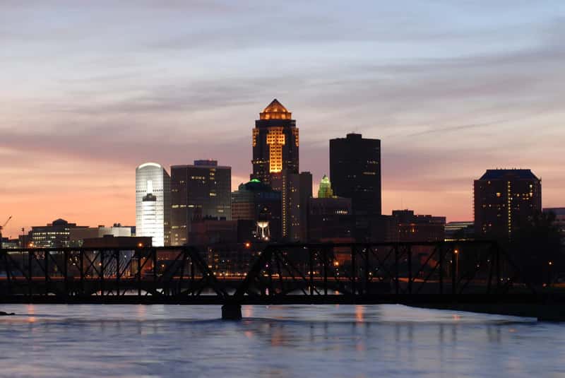 5. Des Moines, Iowa (By JoshWest.com, CC BY 3.0)