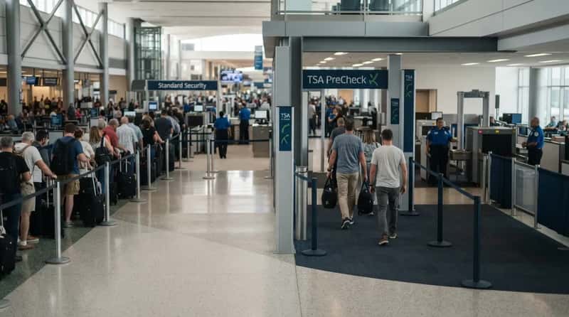 3. The Security Line Splits Before You Even Notice It (Image Credits: Gemini)