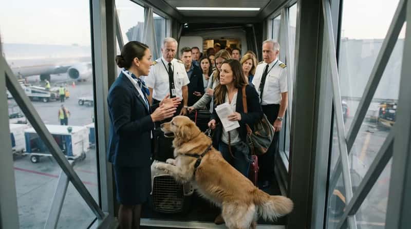 #7 - Traveling With Oversized "Emotional Support" Animals (Image Credits: Gemini)