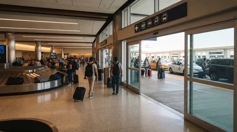 16. Baggage Claim Sits Steps From the Exit Doors (Image Credits: Gemini)