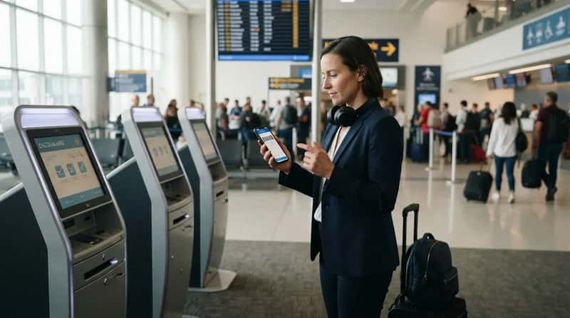 #17 - They Choose the Airline App Over the Airport Kiosk, Even When Both Are Free (Image Credits: Gemini)
