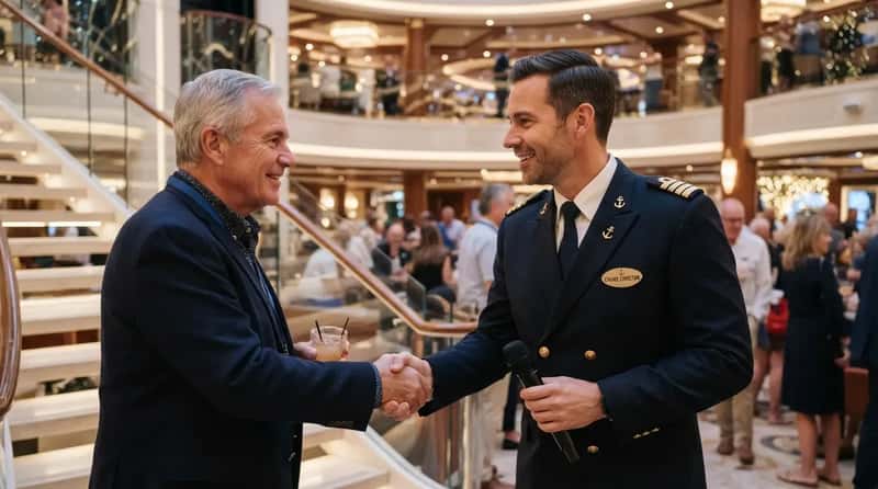#8 - A Real Handshake With the Cruise Director (Image Credits: Gemini)