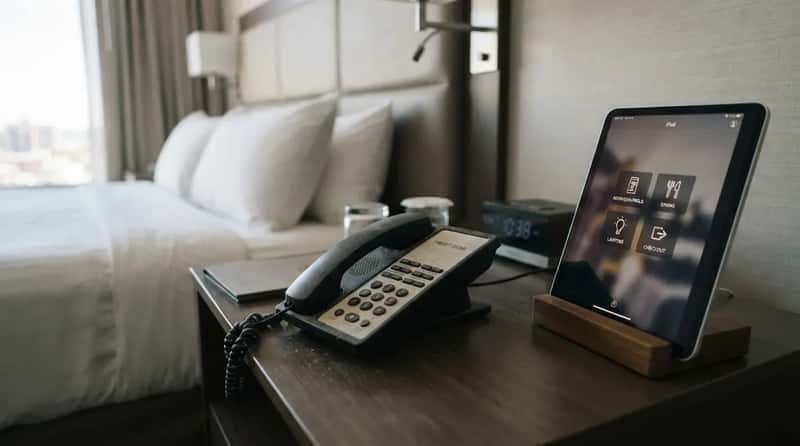 The Hotel Room Phone Is Becoming Extinct (Image Credits: Gemini)